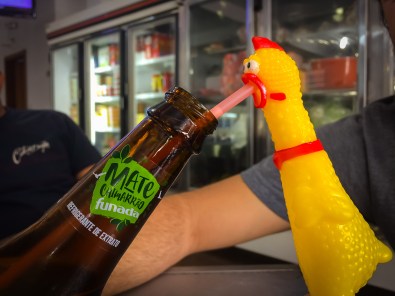 Meu amigo Marco Pollo, o Frango Viajante